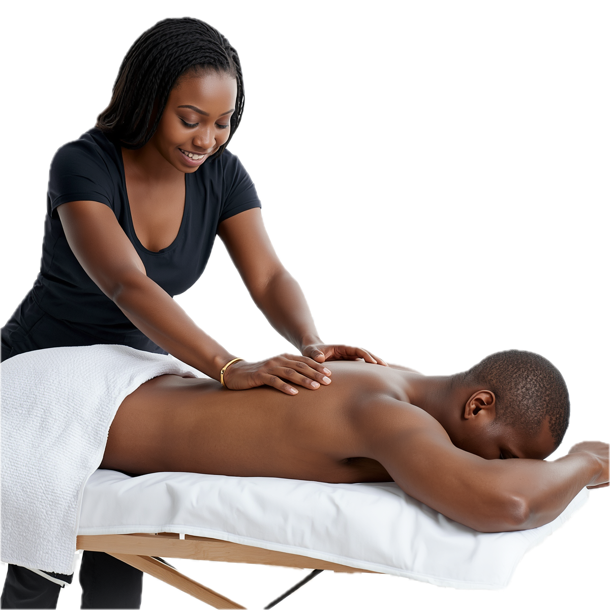 Professional massage therapist